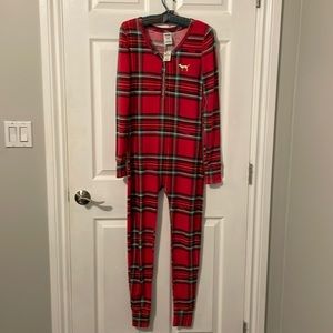 VS pink Xmas onesie